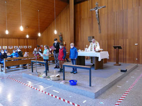 Patronatsfest in der St. Elisabeth Kirche in Merxhausen (Foto: Karl-Franz Thiede)